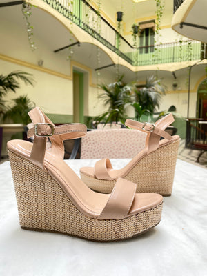 Sandalias cuñas Tulipano